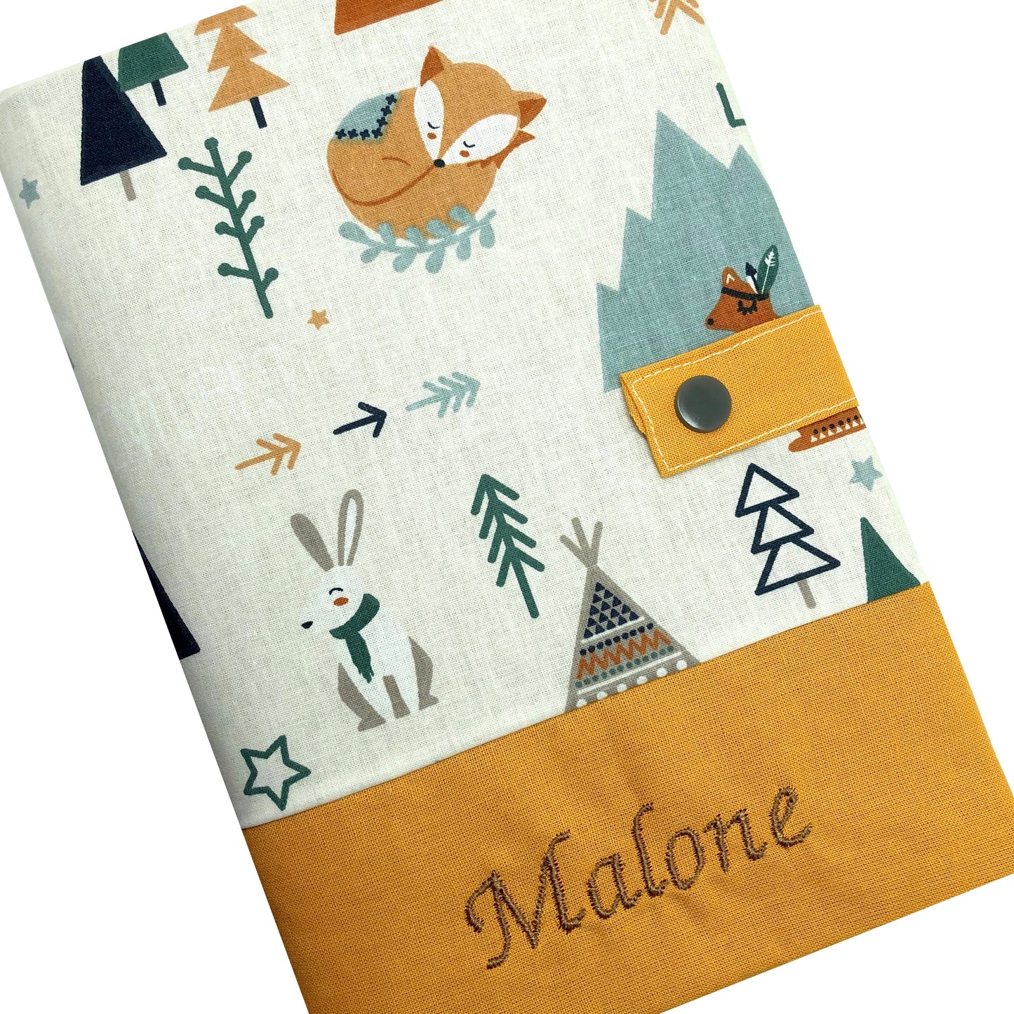 Personalized health book cover - Ocher Malone